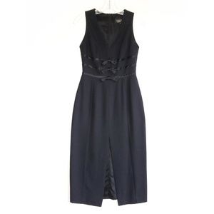 Laundry by Shelli Segal Formal V Neck Bow Dress 4